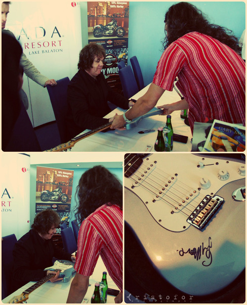 Noris Schek and Gary Moore